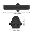thumbnail image 2 of Door Closer Commercial Residential Use Automatic Hydraulic Buffer Cast Aluminum ,Easy to Install, 2 of 7