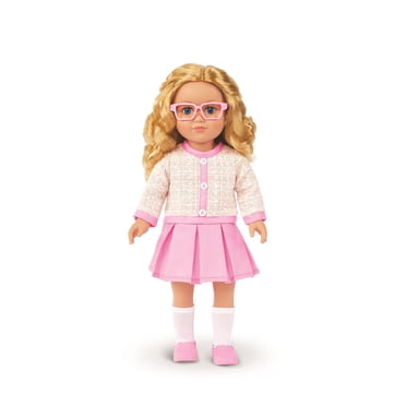 My Life As – Poupée Clara Articulée 18 pouces, Cheveux Blonds Mi-Clairs, Yeux Bleus