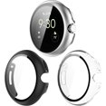 thumbnail image 1 of KOMI Screen Protector Compatible with Pixel Watch 2/Google Pixel Watch Case,Hard PC Anti-Scratch Bumper Protector Case Shock-Proof Bezel Protective Shell for Google Pixel Watch Cover, 1 of 5