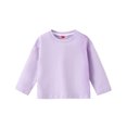 thumbnail image 1 of Kids Top, Casual Sports Solid Color Long Sleeve Round Neck Shirt, 1 of 5