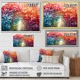 thumbnail image 4 of Designart Rainbow framed wall Art, modern Colorful Rainbow Arch I , Rainbow Large framed wall art decor, Multi-Color Traditional Gold framed wall art, 20x12 inches Gold Frame, 4 of 5