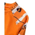 thumbnail image 3 of Diconna Pyjama Familial Imprimé d'Halloween, Ensemble Chandail à Col Rond + Pantalon Long, 3 of 8