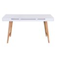 thumbnail image 3 of Elle Decor Giselle Bureau d'Écriture en Blanc Français, 3 of 9