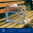 thumbnail image 1 of Bouteille Réutilisable 3-7,5 L Distributeur de Boissons et d'Eau en Plastique Réservoir d'Eau de Réfrigérateur, 1 of 10