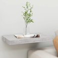 thumbnail image 1 of vidaXL Floating Wall Shelf Concrete Grey 50x23x3.8 cm MDF, 1 of 4