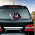 thumbnail image 2 of TopLLC Football Quarterback Wiper Stickers Car Windshield Wiper Stickers Car Car Stickers, 2 of 7