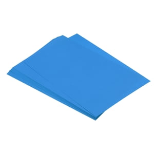 Unique Bargains 75 Sheets A4 Colored Print Copy Paper 8.5' x 11' Origami Paper Printer Paper 80gsm for Printing, Blue