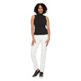 thumbnail image 2 of Iyla Women's Mock Neckline Rib Top, 2 of 6