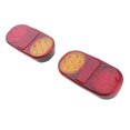 thumbnail image 1 of Lot de 2 6.5 Pieds' LED Étanche Ovale Rouge Feux de Remorque Arrière, 1 of 8