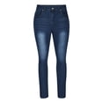thumbnail image 4 of Jeans for Men Men's Solid Casual Pocket Outdoor Spring Lightweight Classic Work Elastic Jeans Pant, 4 of 8