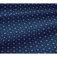 thumbnail image 5 of oneOone Viscose Jersey Fabric Circle Block Print Fabric By Yard 60 Inch Wide, 5 of 5
