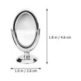 thumbnail image 3 of Miangastore Miniature Mirror Adornments Mini Tabletop Cosmetic Mirror Mini House Supplies, 3 of 9
