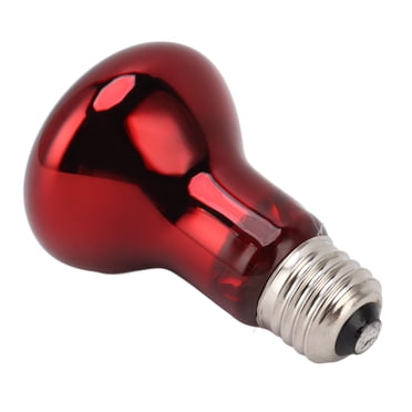 Red E27 Reptile Heat Bulb Night And Day, Warm Soft Light Reptile Heat Lamp Fixture, Heat Lamp For Amphibians, Animal