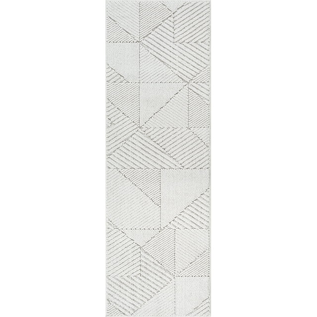Mainstays Mira Off-White Runner Rug, 2’ x 6’