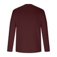 thumbnail image 4 of AherBiu Mens Long Sleeve Shirts Sun Protection Quick Drying Crewneck Tops Running Athletic Workout Tee, 4 of 5