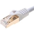 thumbnail image 3 of Câble Ethernet RJ45 Plaqué Or 50 Pieds S/FTP Chat 7 Patch Réseau Ethernet 10 Gigabit Cat7 (50 Pieds), 3 of 3