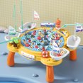 thumbnail image 3 of Fishing Board Game, Early Education Rotating Fish Board  for Children, 3 of 7