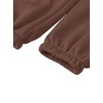 thumbnail image 4 of Innerwin Tracksuit Set Long Sleeve Womens Lounge Sets Exercise Solid Warm Two Piece Outfit Coffee L, 4 of 5