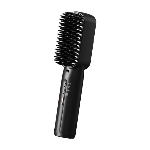 Hair Straightener Multifunctional 3 Adjustable Temp Mini Straightening Iron Hair Black