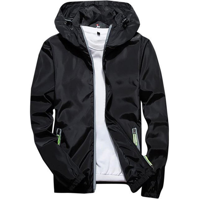 ORUYROP Sweat à Capuche Zippé pour Hommes, Mode Automne/hiver 2023, Veste Décontractée à Manches Longues
