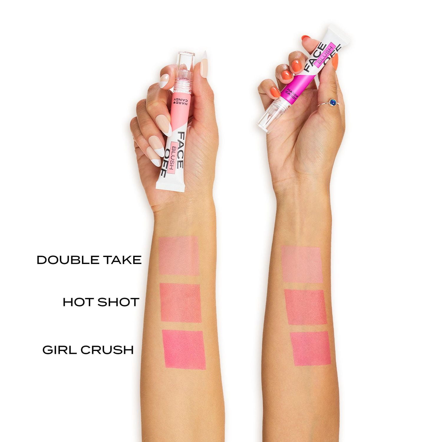 Hard Candy Face Off Fard à Joues Floutant, Couleur Liquide pour les Joues Modulable, Finition Mate