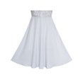 thumbnail image 5 of Robe Fille Grise en Chiffon Demoiselle d'Honneur Maxi Robe de Bal 6 Ans, 5 of 5