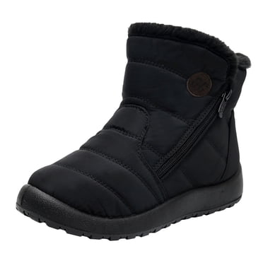 XZNGL Bottes pour Femmes Hiver Bottes d'Hiver pour Femmes Bottes de Neige pour Femmes Bottillon Court d'Hiver Imperméable Chaussures Chaudes