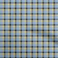 thumbnail image 1 of oneOone Polyester Spandex Baby Blue Fabric Check Fabric For Sewing Printed Craft Fabric By The Yard 56 Inch Wide, 1 of 4