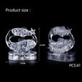 thumbnail image 3 of Fridja 3D Crystal Puzzle Jig-saw Clear Twelve 12 Constellation Astrolog Flash LED Light, 3 of 3