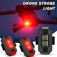 thumbnail image 2 of CHOK 1pcs Drone Strobe Light LED Night Strobe Light Accessories Usb Rechargable A1B9, 2 of 7