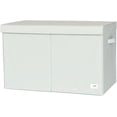 thumbnail image 1 of 3 Sprouts Recycled Fabric Folding Chest Organizer - Collapsible Storage Basket Container with Lid & Handles, 1 of 6