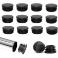 thumbnail image 1 of Miangastore 40 Pcs Round Plastic Hole Plugs Inserts End Caps For Tubing Hardware Plug Fences Glide Protection From Chair Legs And Furniture, 1 of 8