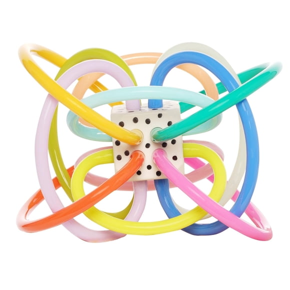 Teether Toy Manhattan Toy Winkel Colorpop Rattle