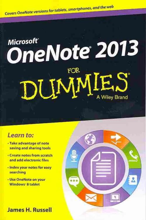 Onenote 2013 for Dummies, James H. Russell Paperback