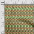 thumbnail image 1 of oneOone Cotton Cambric Fabric Geometric Ikat Printed Craft Fabric BTY 56 Inch Wide, 1 of 4