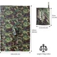 thumbnail image 4 of Cape de Pluie Multifonctionnelle à Capuche Poncho - Imperméable d'Accsergery, Drap de Sol de Tente Cadeau, 4 of 5