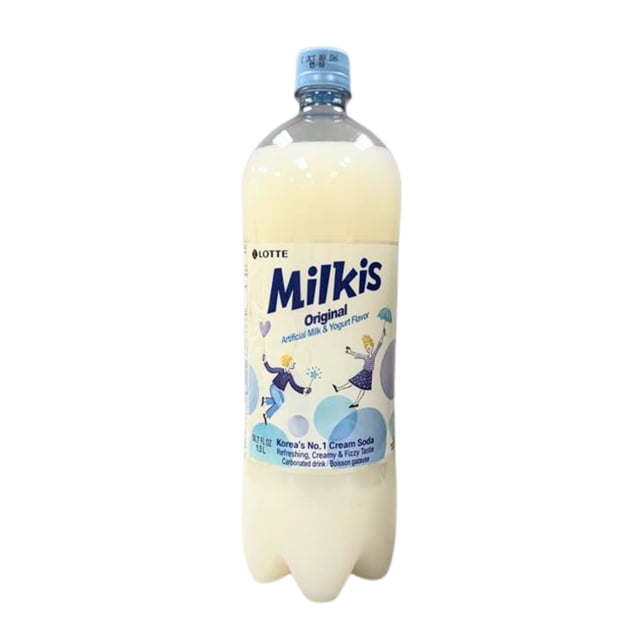 Lotte Milkis Boisson Gazeuse Aromatisée au Lait & au Yogourt