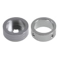 thumbnail image 3 of pitrice 2Pcs Barbell Collars Clamps Weight Clips for B Training Weightlifting Supplies Silver A, 3 of 6