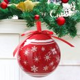thumbnail image 1 of Suncoda Holiday Ball, Holiday Ball Ornament Tree Ornament, 2.8 Inch Multi-Style Holiday Light Bulb Ornament Holiday Tree Ornament Tree Dress Family Party Holiday Ornament, 1 of 5