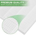 thumbnail image 4 of Air  Filter Replacement, Durable Fine Filtering Air Cleaner Filter  For Air Cleaner Maintain, 4 of 8