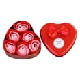 thumbnail image 1 of Offre Spéciale! Boîte en Étain avec 3 Roses en Savon Cadeau de la Saint-Valentin, 1 of 2