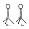 thumbnail image 3 of yingyy Magnetic Dedicated Magnetic Tripod, Mini Tripod, Foldable, Phone Stand, Durable Easy Use, Compatible with 12 Mobile silver, 3 of 6