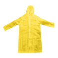 thumbnail image 1 of MIASHUI Kids Rain Poncho Reusable Toddler Raincoat Waterproof Rain Jacket,Yellow,One Size, 1 of 4