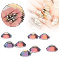 thumbnail image 4 of Flatback Strass, 1440pcs Strass de Verre Pierres de Maquillage Strass Ongles Strass Fonctionnalité Polyvalente, 4 of 12