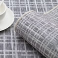 thumbnail image 3 of YUSAZENS 2 x 6 Washable Area Rugs for Living Room, Bedroom, Modern Plaid Non-Slip Rug, Farmhouse Throw Rug, Stain-Resistant, Soft Carpet for Home Decor Dark Gray, 3 of 6