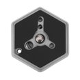 thumbnail image 3 of Adaptateur de Plaque Rapide, Plaque de Libération Rapide Serrée Fermement Hexagonale Standard pour 030 14 RC0, 3 of 8