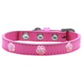 thumbnail image 1 of Bright Pink Rose Widget Dog Collar Bright Pink Size 14, 1 of 3