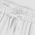 thumbnail image 4 of Timegard Wide Leg Pants for Women Elastic Waisted Drawstring Lightweight Casual Loose Pants with Pockets, 4 of 6