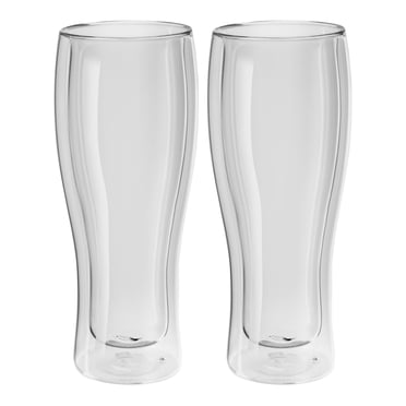 ZWILLING Sorrento Bar Ensemble de 2 Verres à Bière, Transparent
