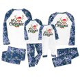 thumbnail image 4 of MASRIN Matching Pjs For Family Christmas Pajamas for Family Pjs Matching Set Family Christmas Pajamas Soft Xmas Pajamas Matching Sets Top Pants Christmas Hat Pjs, 4 of 5